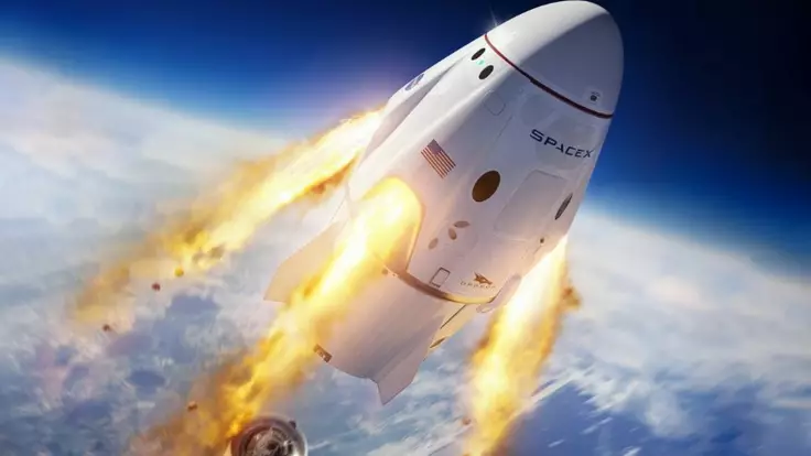 Запуск пилотируемого корабля SpaceX на МКС сорвался из-за погоды: полное видео
