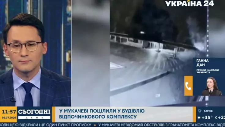 В Мукачево базу отдыха обстреляли из гранатомета: подробности от полиции