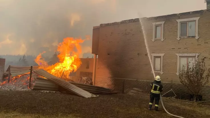 "Истерика: и плачу, и смеюсь" — местные жители о пожарах на Луганщине