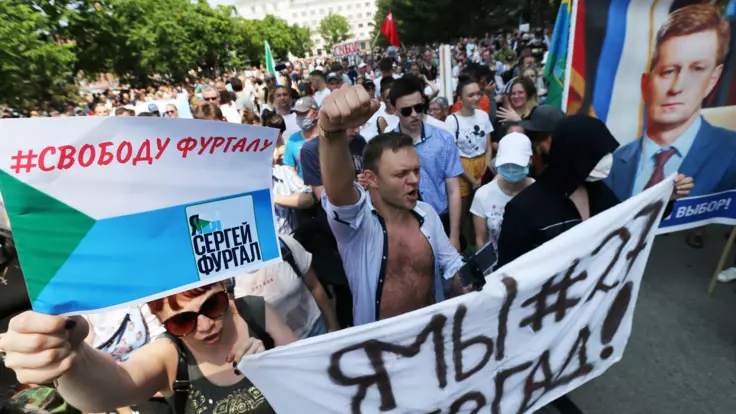 Причина в украинцах - экс-глава СБУ объяснил протесты в России