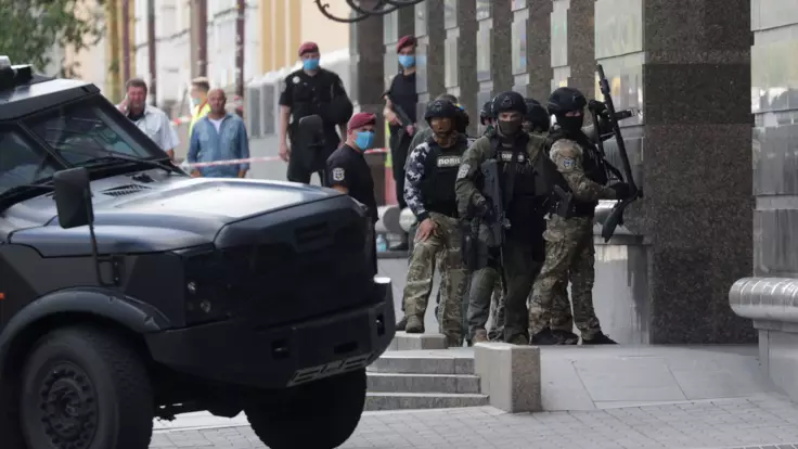 Задержание захватчика банка в Киеве: в СБУ сообщили подробности