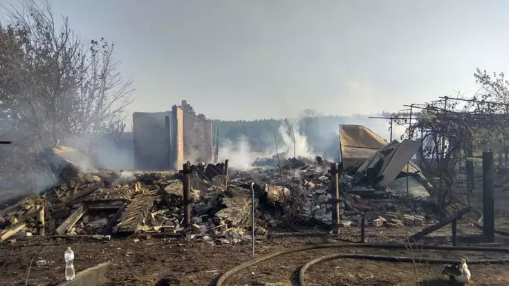 Горят сотни гектаров: в ГСЧС рассказали, как тушат масштабный пожар в Харьковской области