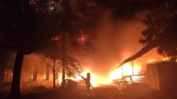 Аваков о масштабных пожарах на Луганщине: есть признаки поджогов