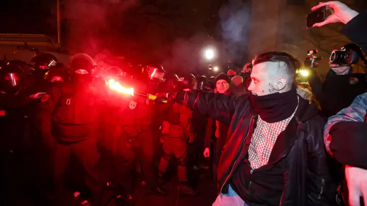 Это переход за грань – "слуга народа" о протестах в центре Киева