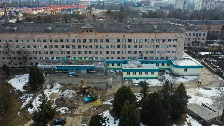 Отделение больницы в Ровно, обновленное по программе Зеленского, скоро примет пациентов