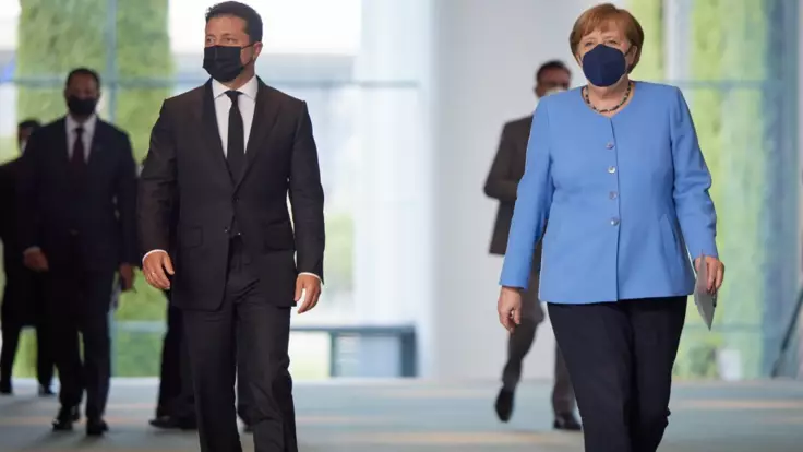 Встреча Зеленского и Меркель: украинцы рассказали, каких результатов ожидают