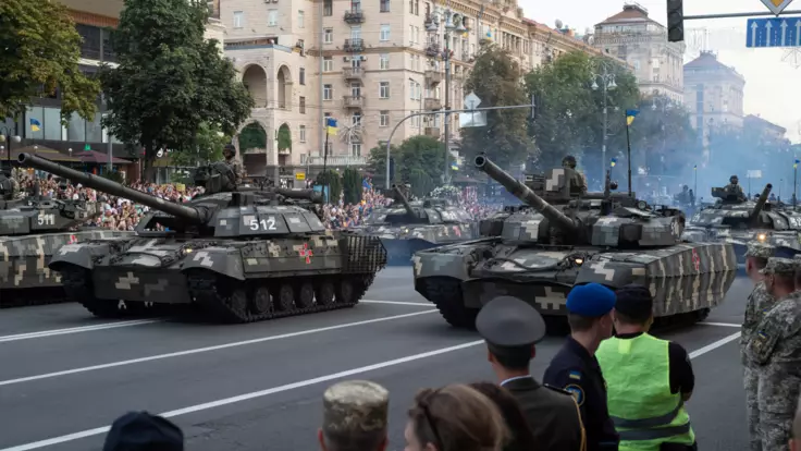 Парад ко Дню Независимости: прямая трансляция на "Украина 24"