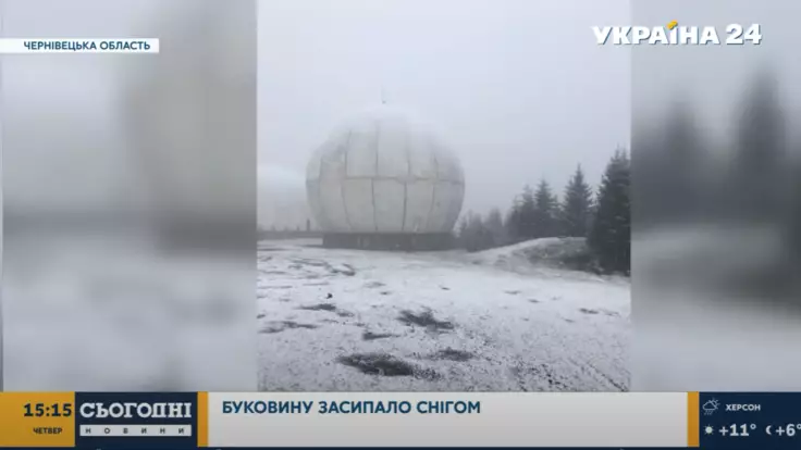 Погода в Украине продолжает портиться - Буковину замело снегом