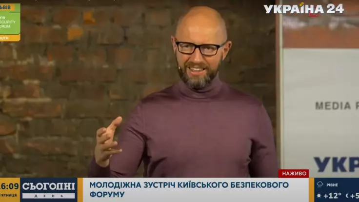 Яценюк – украинской молодежи: вы не будущее страны, а ее настоящее