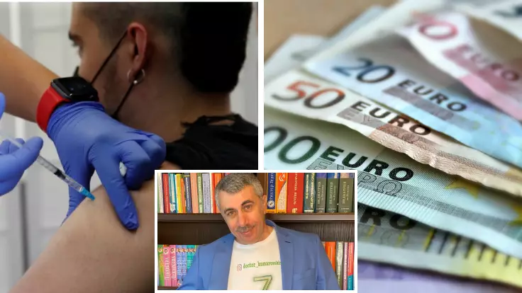 Вакцинировался - получил 100 евро: Комаровский призвал раздавать деньги украинцам