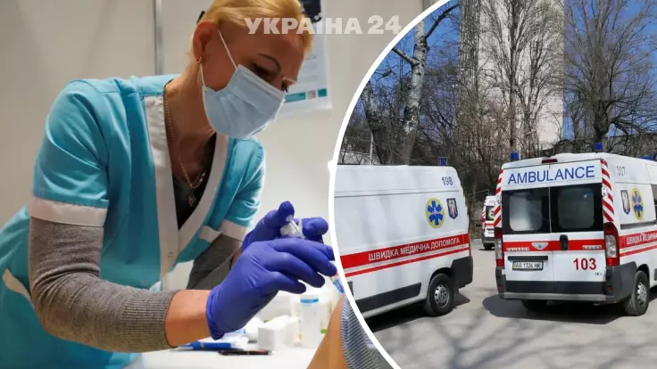 Антиваксеры помешали работе корреспондента "Украина 24" в прямом эфире из-за маски