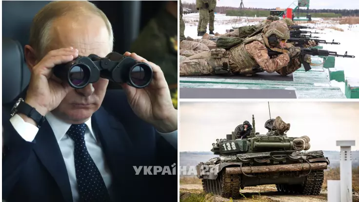 Війська РФ біля кордонів України: що Путін хоче показати росіянам