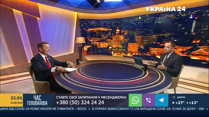 "Час Голованова": Олег Ляшко - про ситуацію на Донбасі і проблеми безпеки в Україні