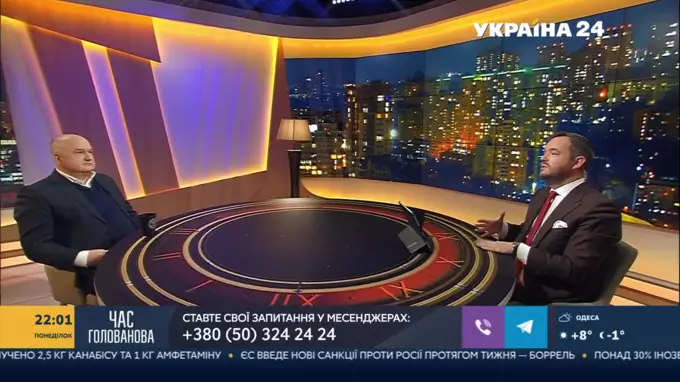 "Час Голованова": з Ігорем Смешком і Олесею Бацман про санкції РНБО