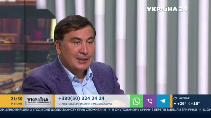"Украина с Тиграном Мартиросяном": гость программы - Михаил Саакашвили